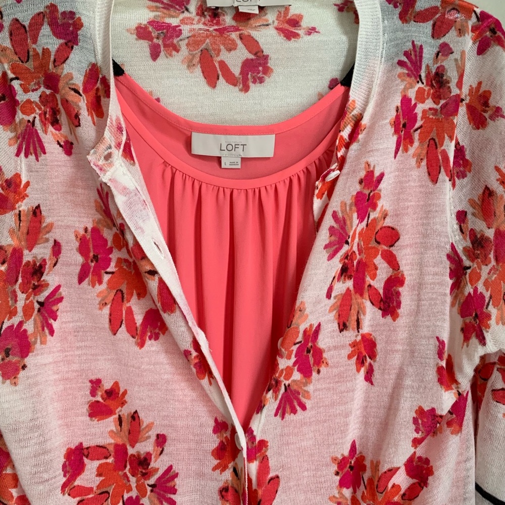 Ann Taylor loft spring Cardigan - Picture 4 of 4